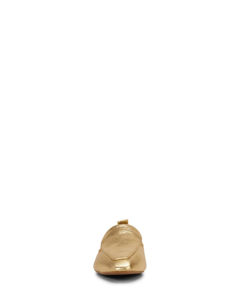 Vince Camuto Cay Mokasiny Damske Zlate | IJLZ-71492