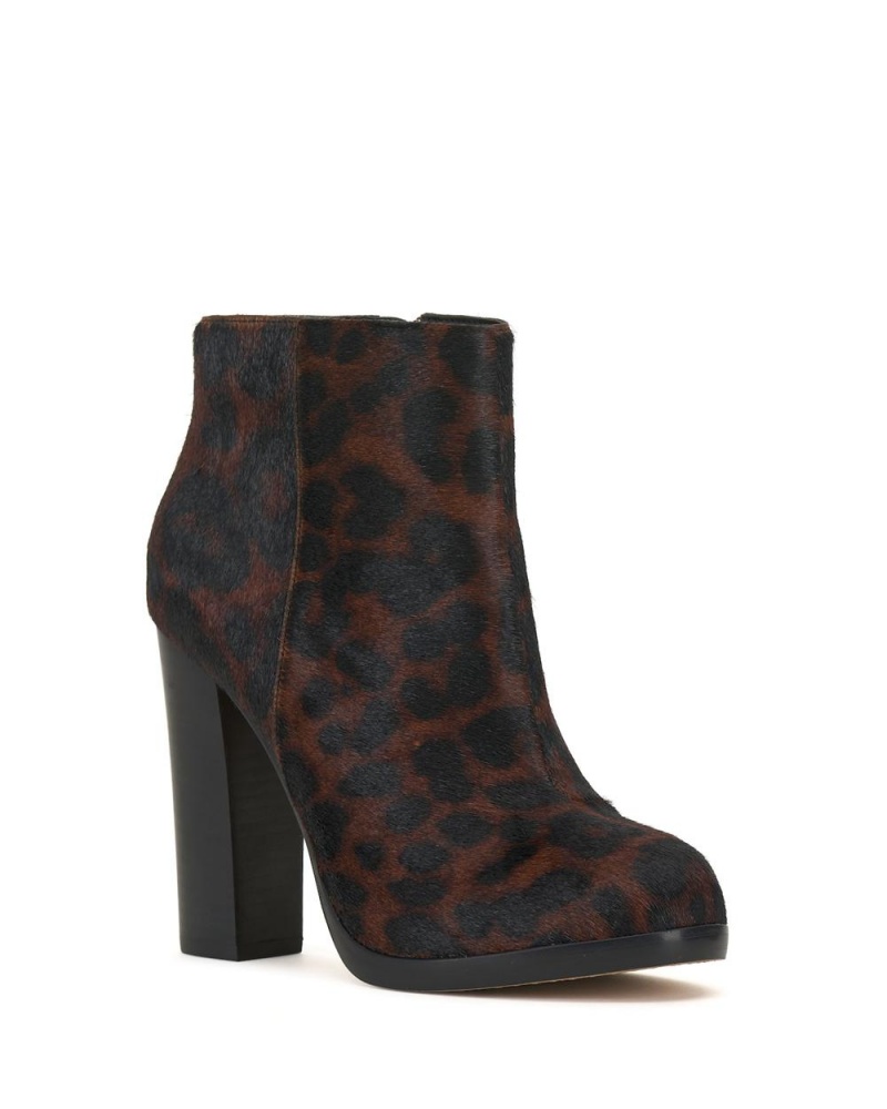 Vince Camuto Cayelsa Kotnikove Topanky Damske Tmavo Leopardie | GIXL-93176