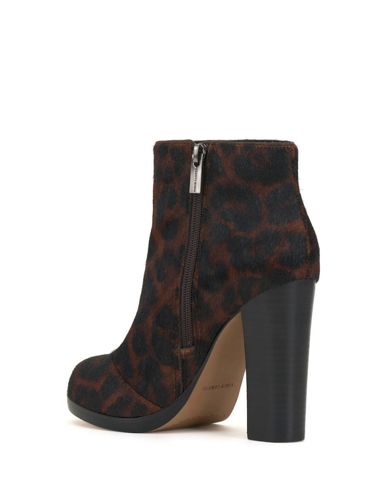 Vince Camuto Cayelsa Kotnikove Topanky Damske Tmavo Leopardie | GIXL-93176
