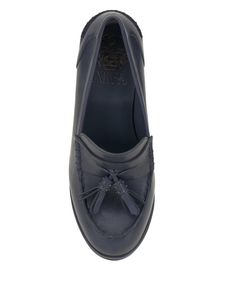 Vince Camuto Cefinlyn Mokasiny Damske Modre | YVFR-92637