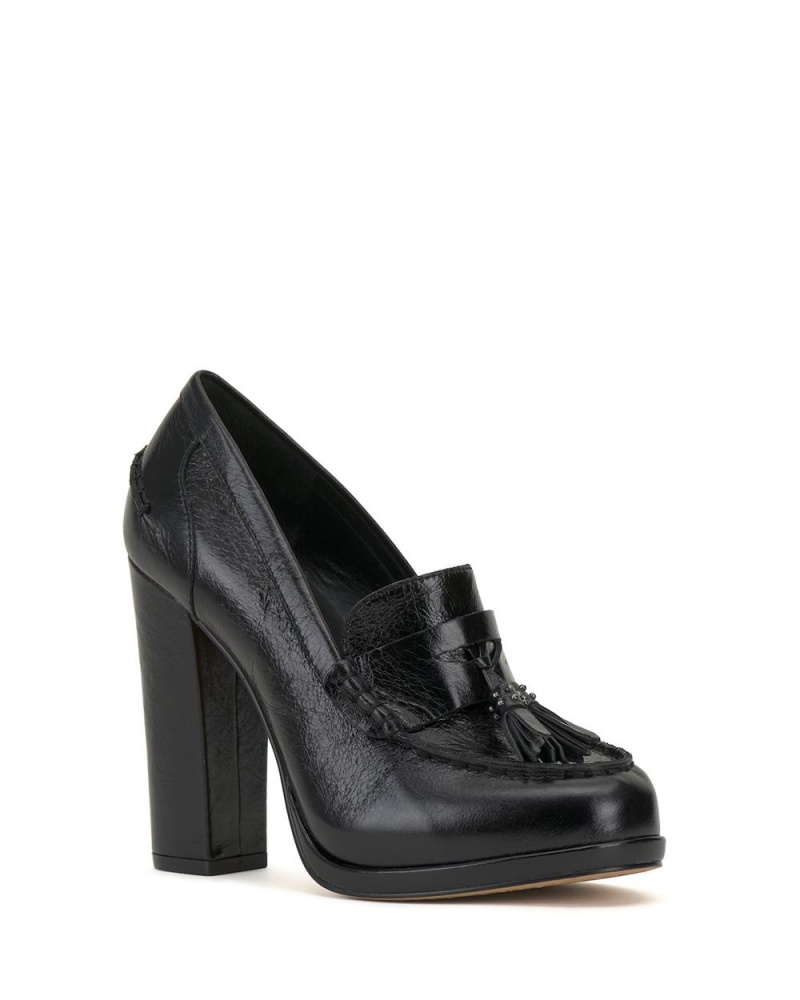 Vince Camuto Cefinlyn Mokasiny Damske Čierne | POCN-70125