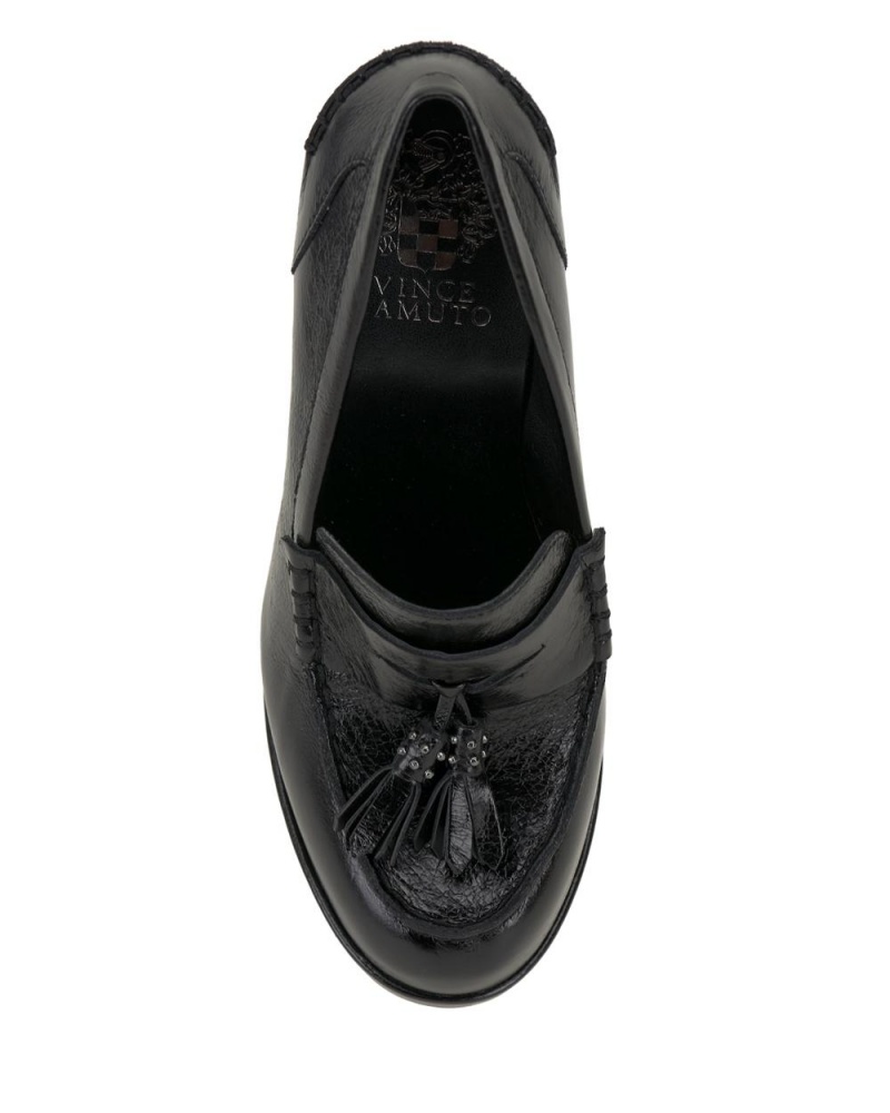 Vince Camuto Cefinlyn Mokasiny Damske Čierne | POCN-70125