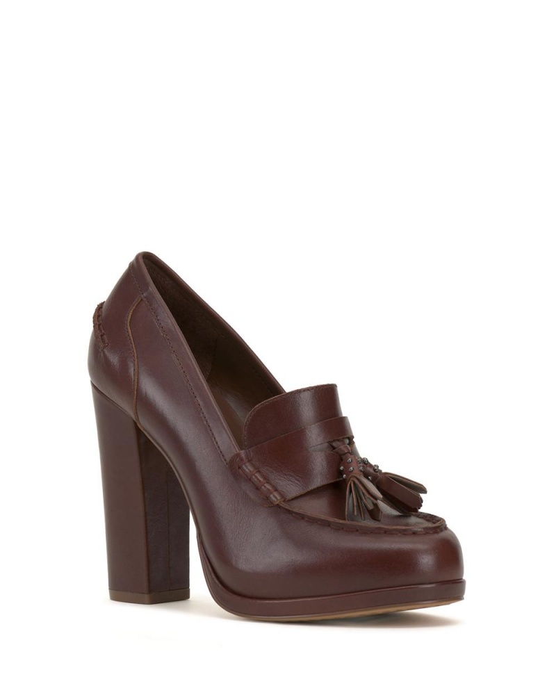 Vince Camuto Cefinlyn Podpätky Damske Hnede Tmavo | KQNI-82764
