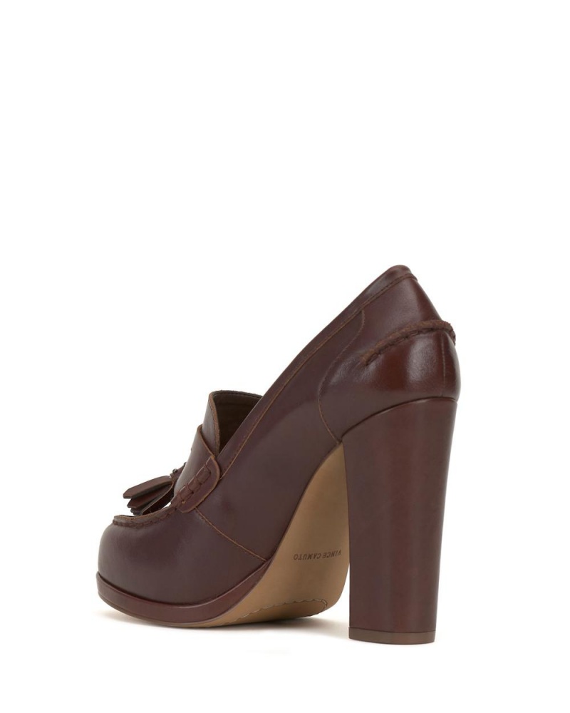 Vince Camuto Cefinlyn Podpätky Damske Hnede Tmavo | KQNI-82764