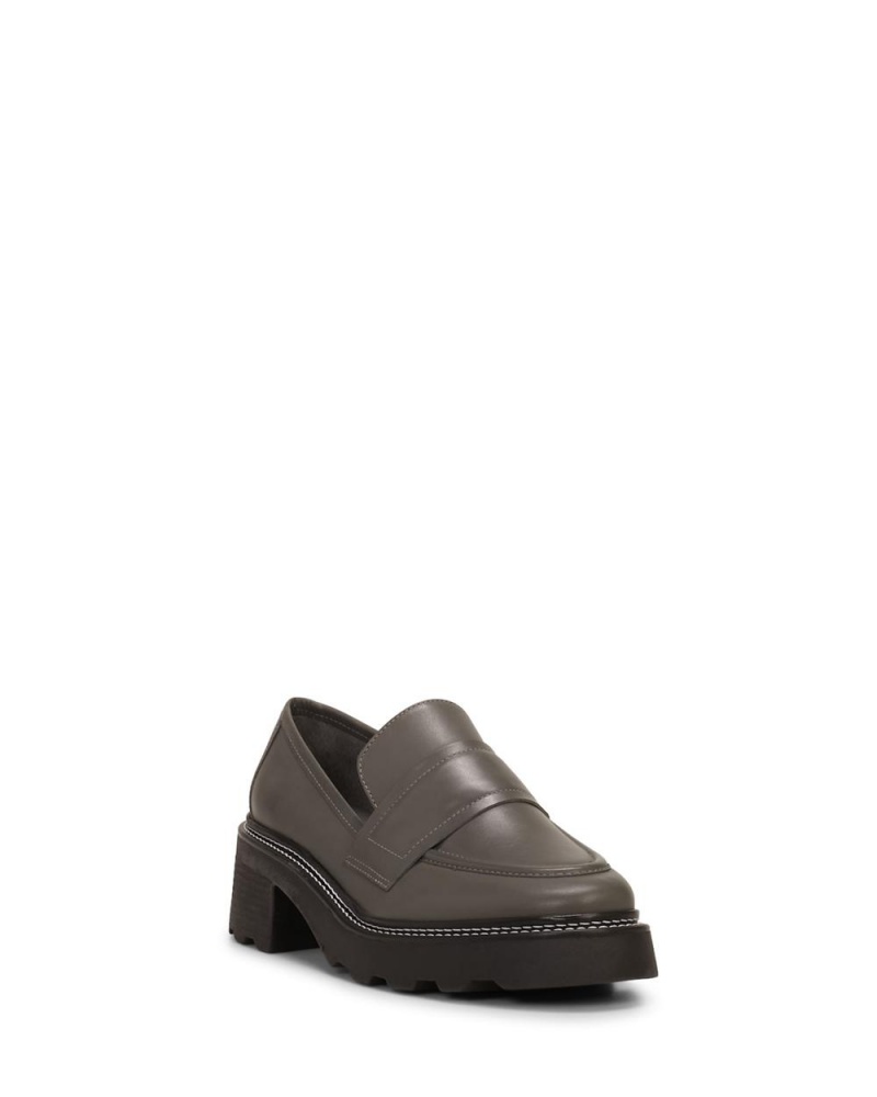 Vince Camuto Chantie Mokasiny Damske Siva | RJCB-93587