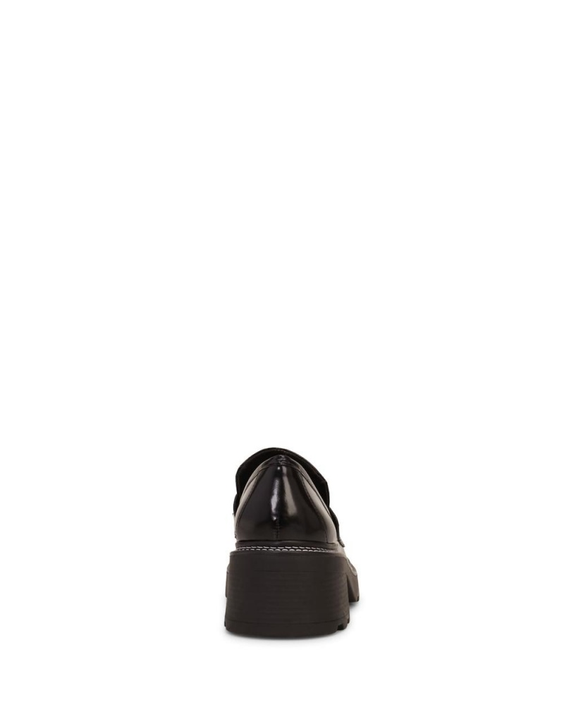 Vince Camuto Chantie Mokasiny Damske Čierne | JBKN-58031