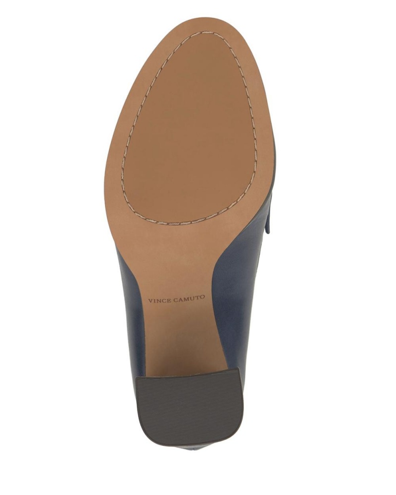 Vince Camuto Chelivia Mokasiny Damske Modre | GHQB-39765