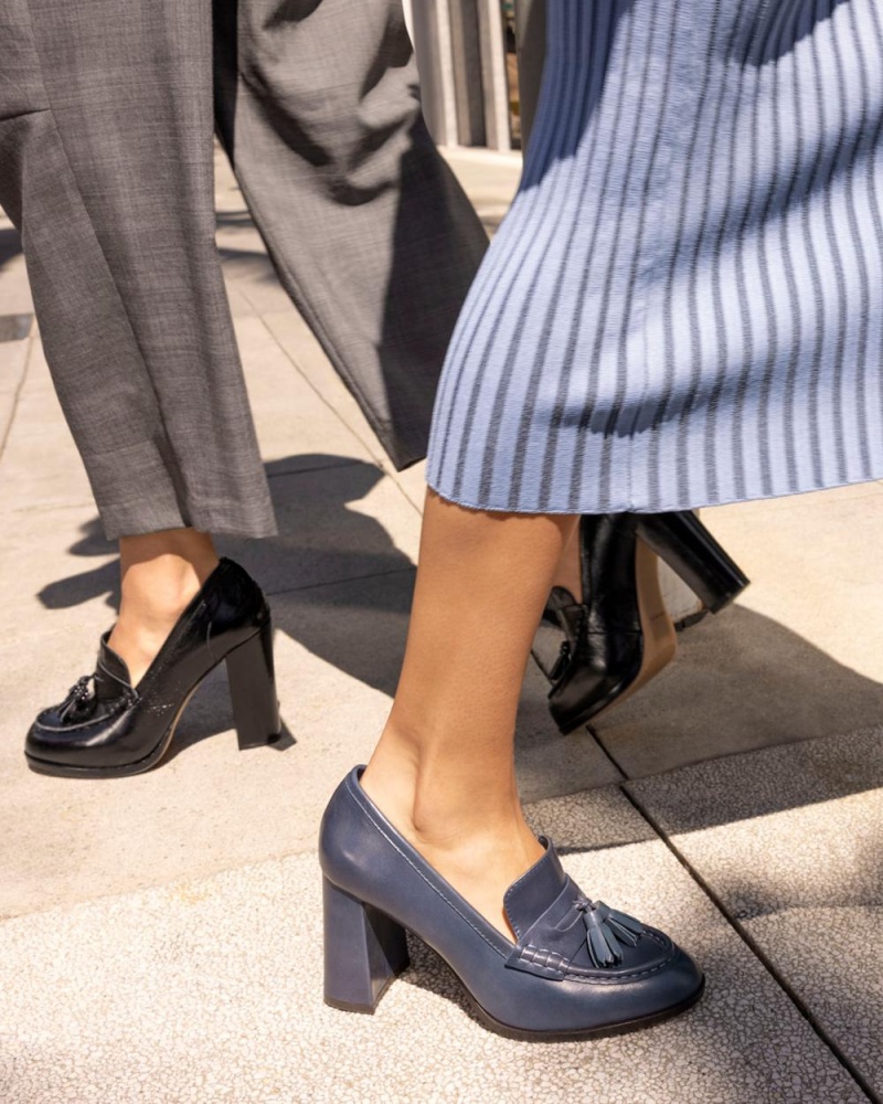 Vince Camuto Chelivia Podpätky Damske Modre | YRMF-70593