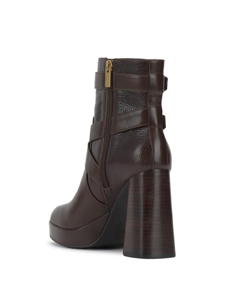 Vince Camuto Coliana Kotnikove Topanky Damske Hnede | TGWR-12530
