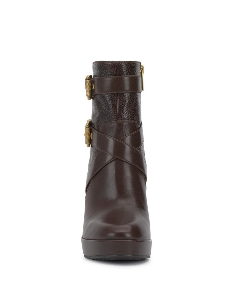 Vince Camuto Coliana Kotnikove Topanky Damske Hnede | TGWR-12530