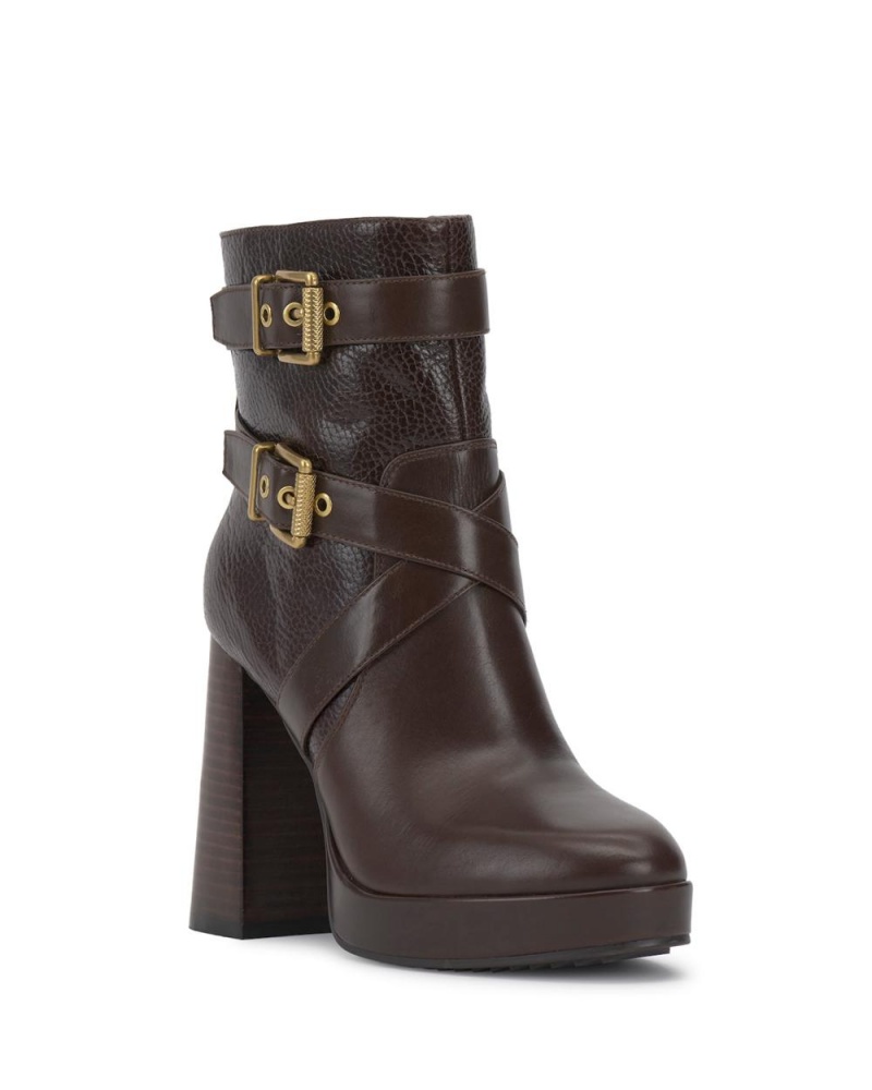 Vince Camuto Coliana Kotnikove Topanky Damske Hnede | TGWR-12530