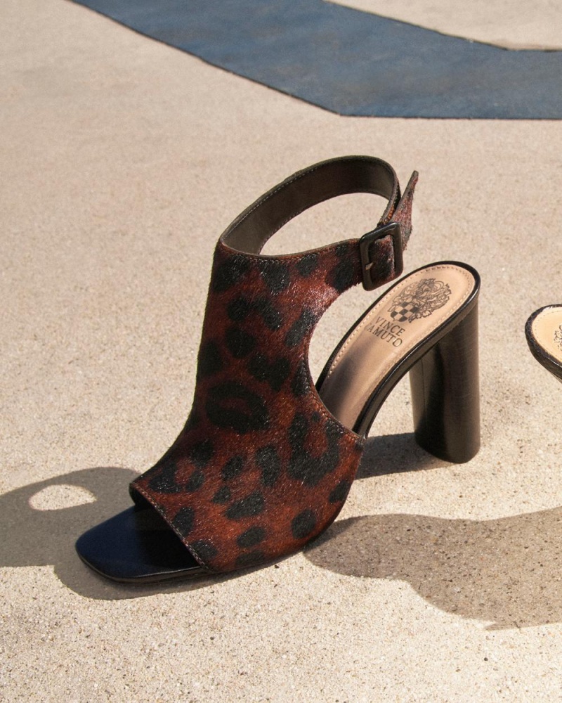 Vince Camuto Crebelan Sandale Damske Hnede Tmavo | DCGO-31946