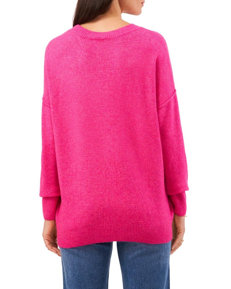 Vince Camuto Crewneck Sveter Damske Nachový | IOKQ-92013