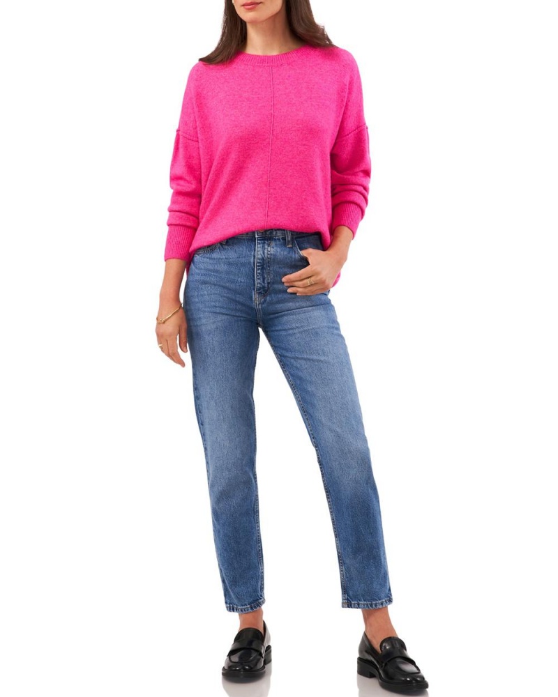 Vince Camuto Crewneck Sveter Damske Nachový | IOKQ-92013