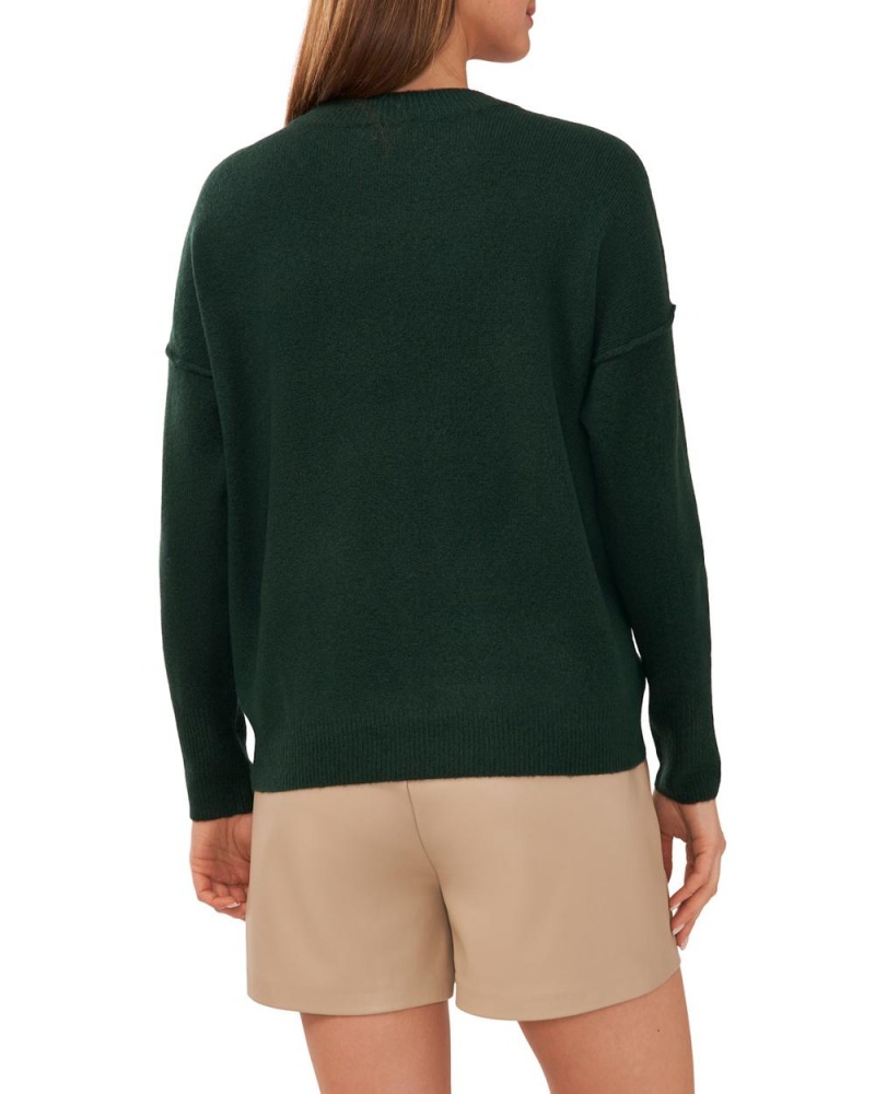 Vince Camuto Crewneck Sveter Damske Zelene | SNVM-27860