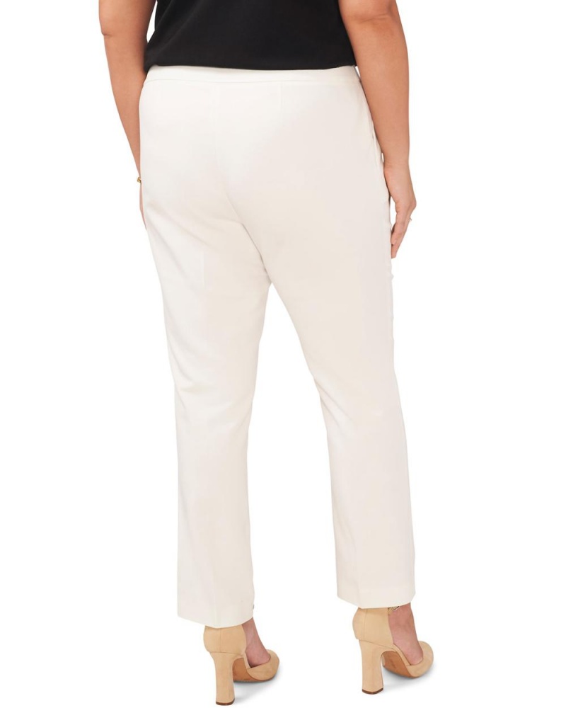 Vince Camuto Cropped (Plus Size) Nohavice Damske Biele | JHXG-47381