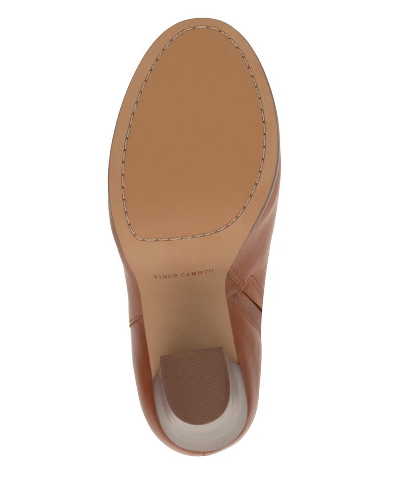 Vince Camuto Crutinie Extra Siroke Topanky-Calf Čižmy Nad Kolená Damske Hnede | GZRU-75842