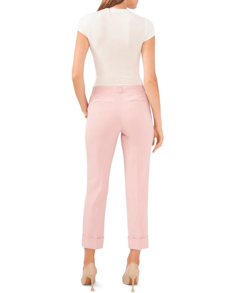 Vince Camuto Cuffed-Front Nohavice Damske Ruzove | HBPW-89023