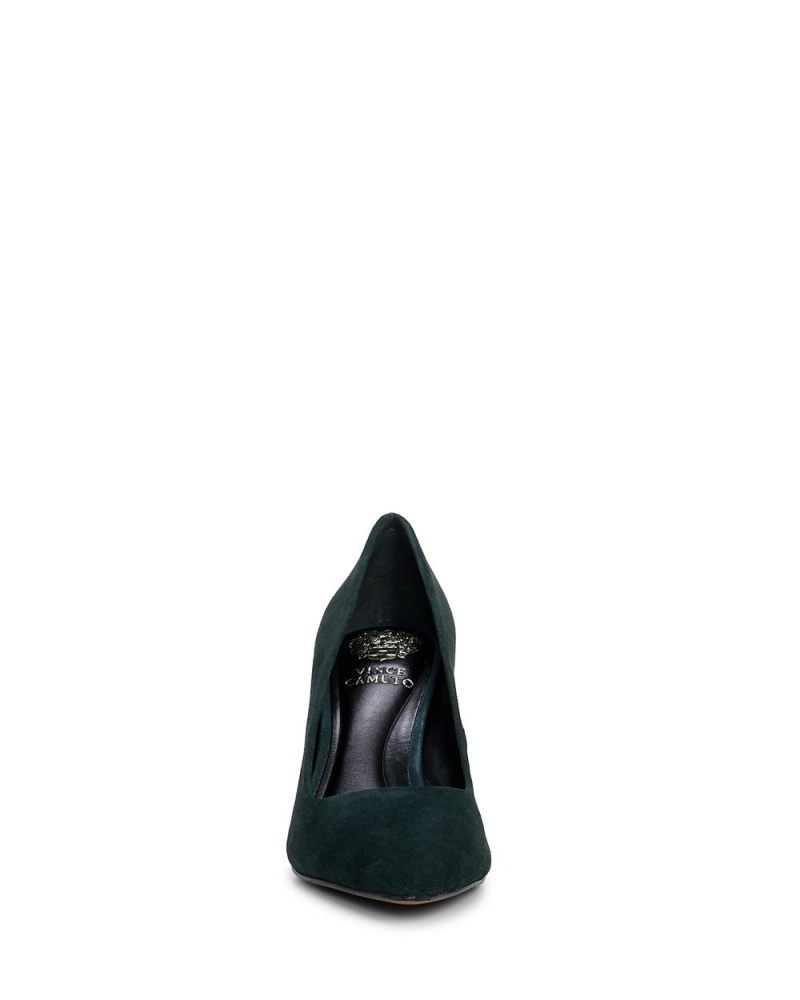 Vince Camuto Dalmanara Podpätky Damske Evergreen Suede | HSXD-81397