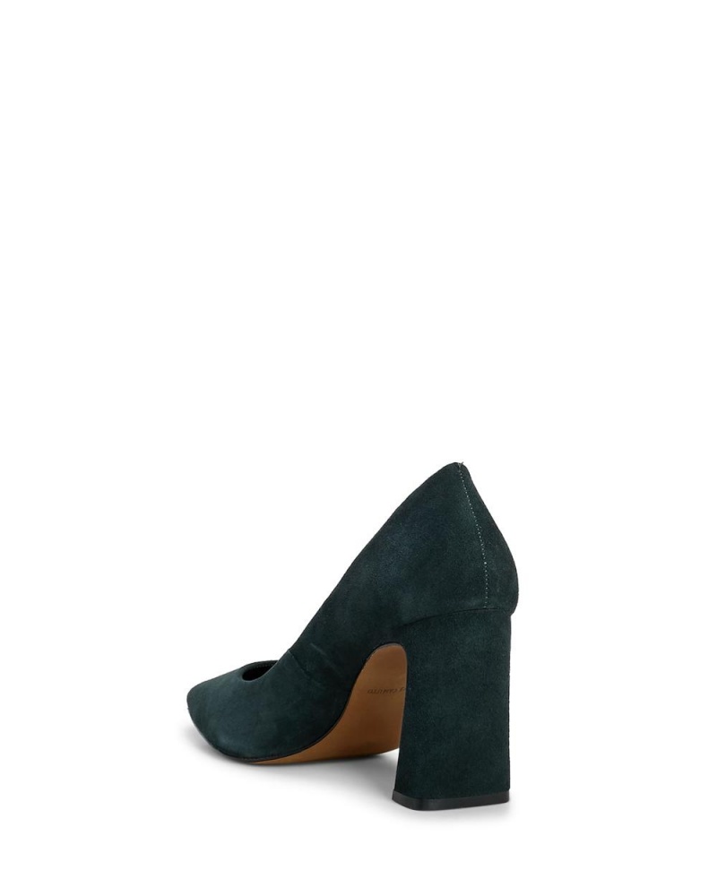 Vince Camuto Dalmanara Podpätky Damske Evergreen Suede | HSXD-81397