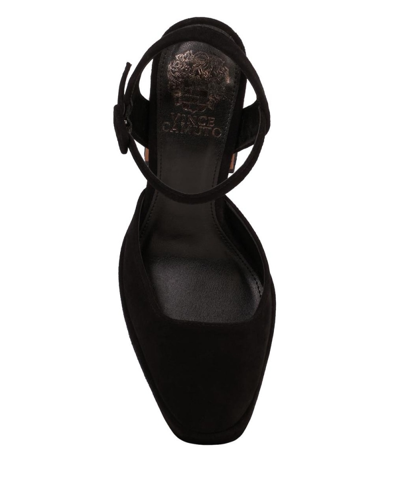 Vince Camuto Dede Platforme By Up Buttercup Podpätky Damske Čierne | CAXI-72508