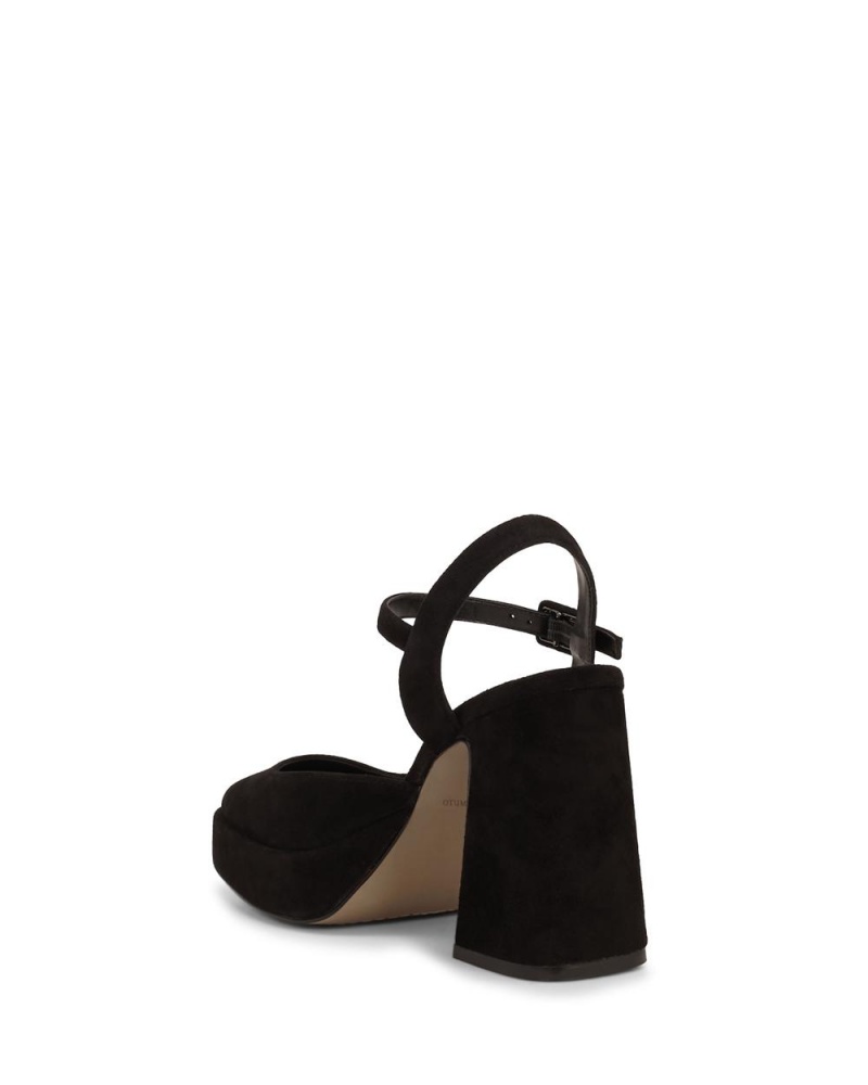 Vince Camuto Dede Platforme By Up Buttercup Podpätky Damske Čierne | CAXI-72508