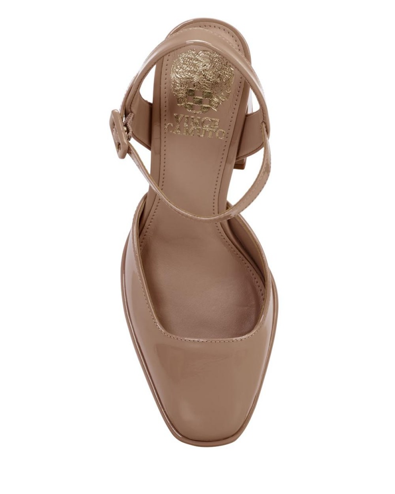 Vince Camuto Dede Platforme By Up Buttercup Podpätky Damske Koralove Tmavo | EWHK-59803