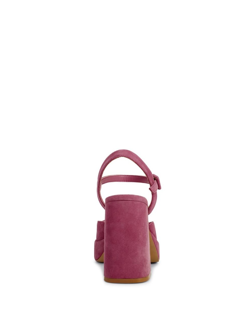Vince Camuto Dede Platforme By Up Buttercup Topanky Na Platforme Damske Ruzove | MBEG-19867