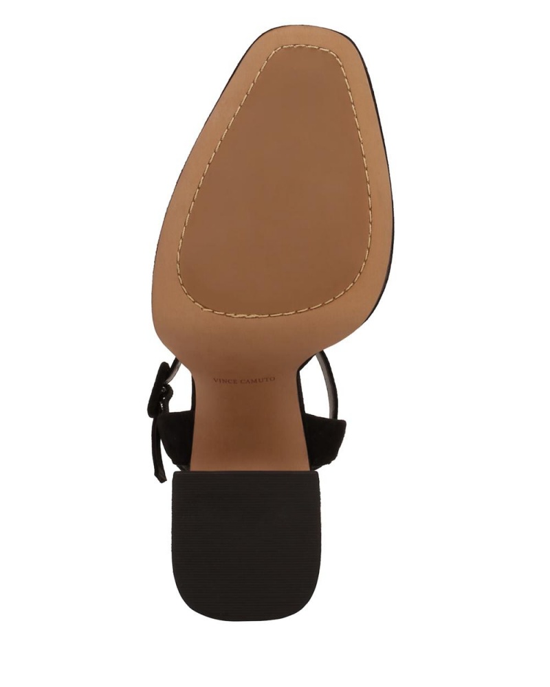 Vince Camuto Dede Platforme By Up Buttercup Topanky Na Platforme Damske Čierne | TZNJ-52491