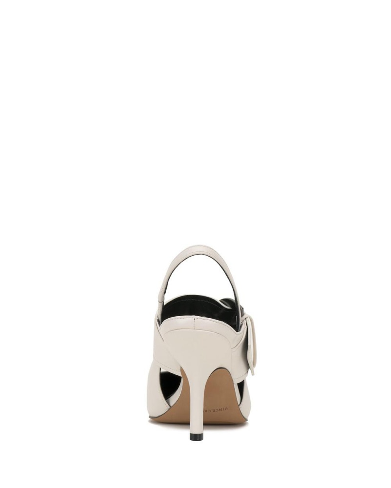 Vince Camuto Desimmy Podpätky Damske Krém Biele | PHIY-07421