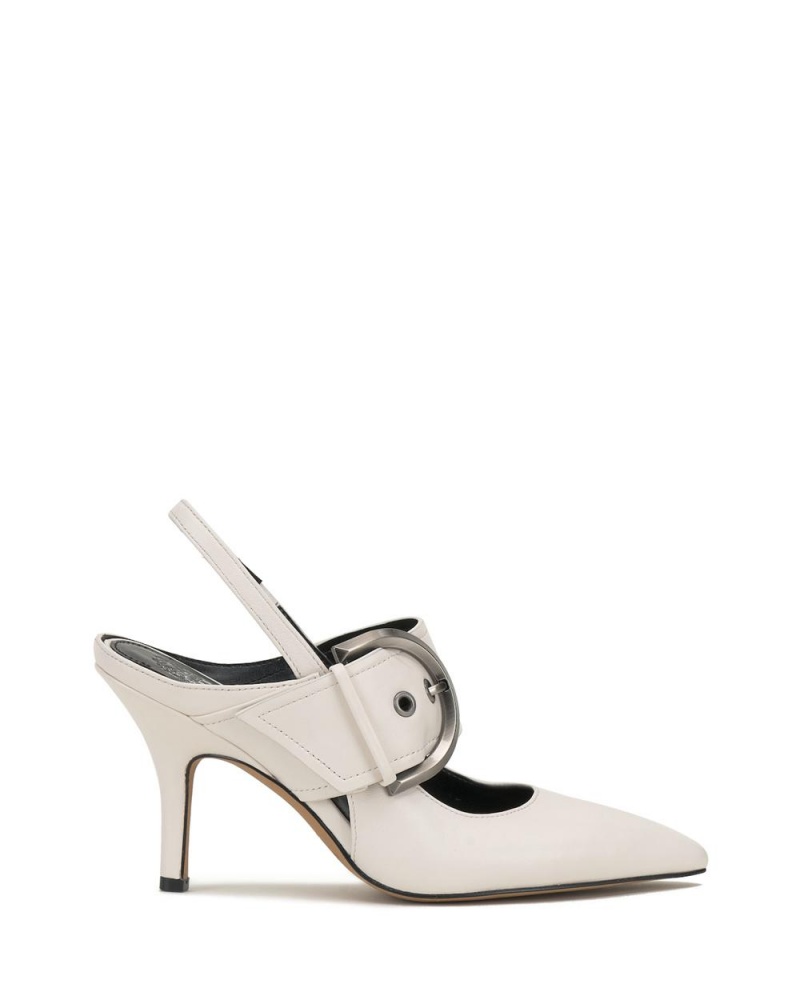 Vince Camuto Desimmy Podpätky Damske Krém Biele | PHIY-07421