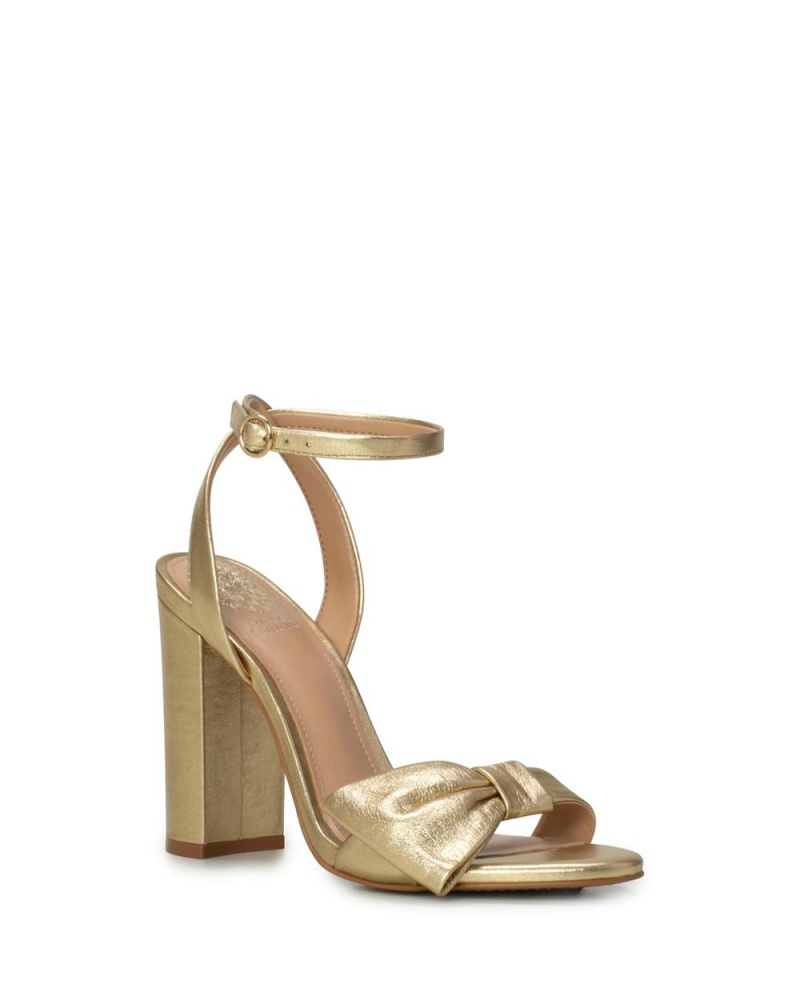 Vince Camuto Dominik Sandale Damske Zlate | LUGS-71280