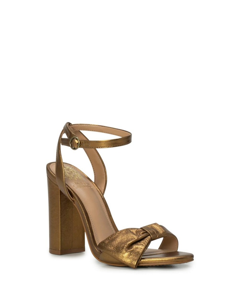 Vince Camuto Dominik Sandale Damske Zlate | EAYQ-58716