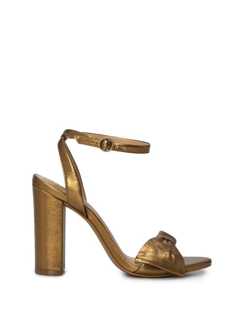 Vince Camuto Dominik Sandale Damske Zlate | EAYQ-58716