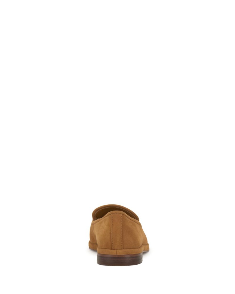Vince Camuto Drananda Mokasiny Damske Golden Rod Suede | KMOY-17486