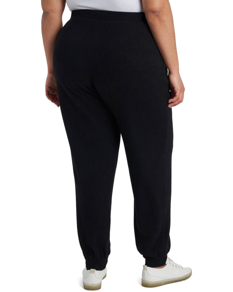 Vince Camuto Drawstring Jogger (Plus Size) Nohavice Damske Čierne | KOEY-27493