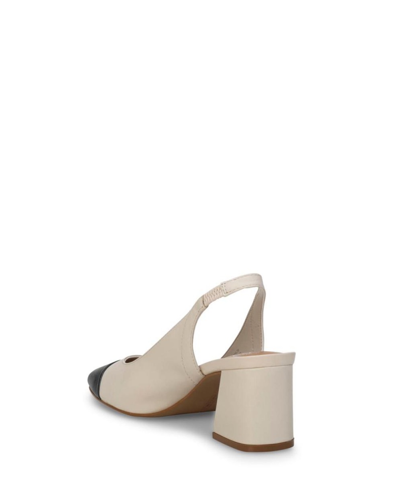 Vince Camuto Elaine Cap-Spicou Slingback Podpätky Damske Čierne | QIJF-14863