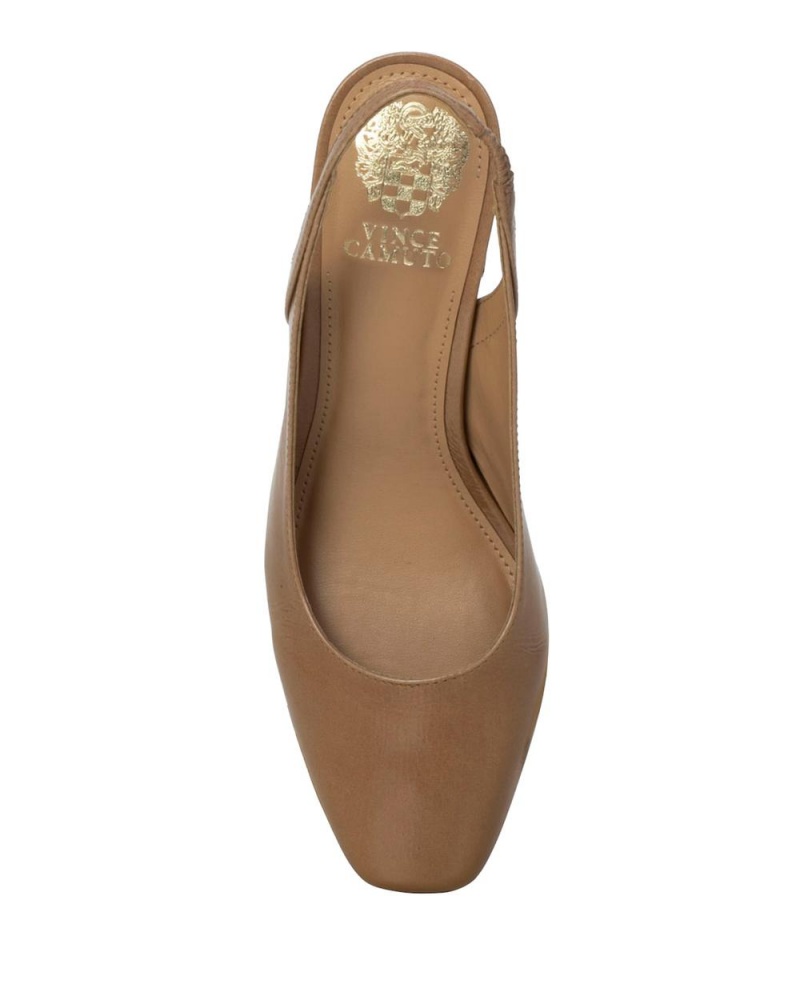 Vince Camuto Elaine Slingback Podpätky Damske Hnede | GCVJ-36904