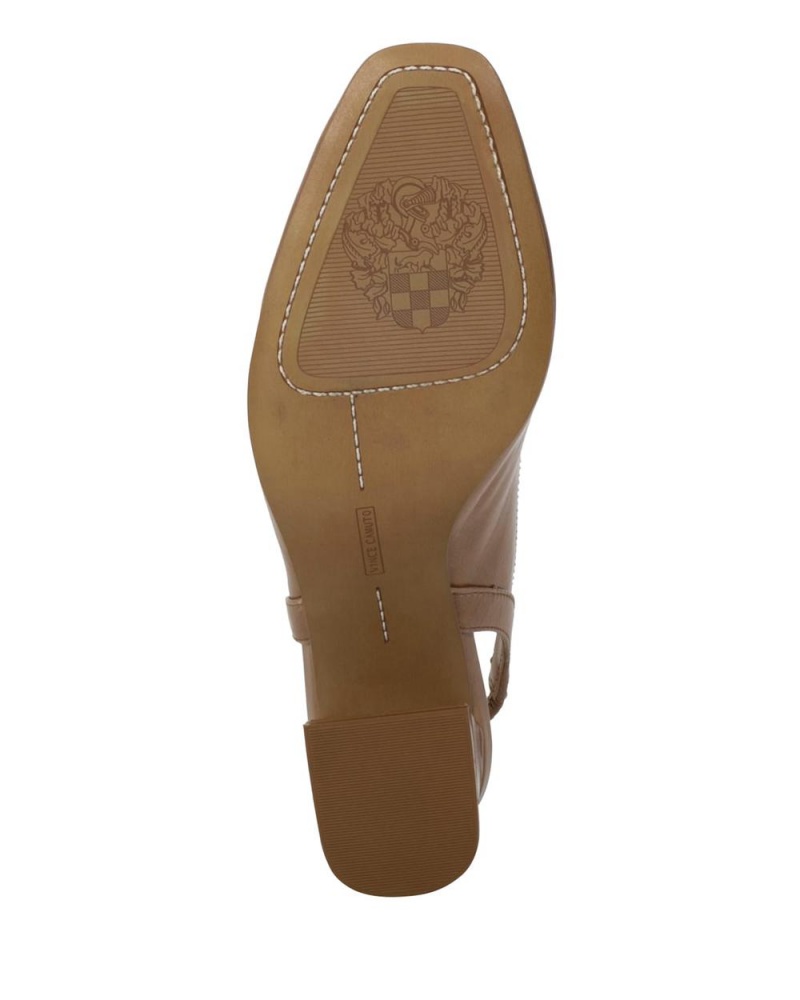 Vince Camuto Elaine Slingback Podpätky Damske Hnede | GCVJ-36904