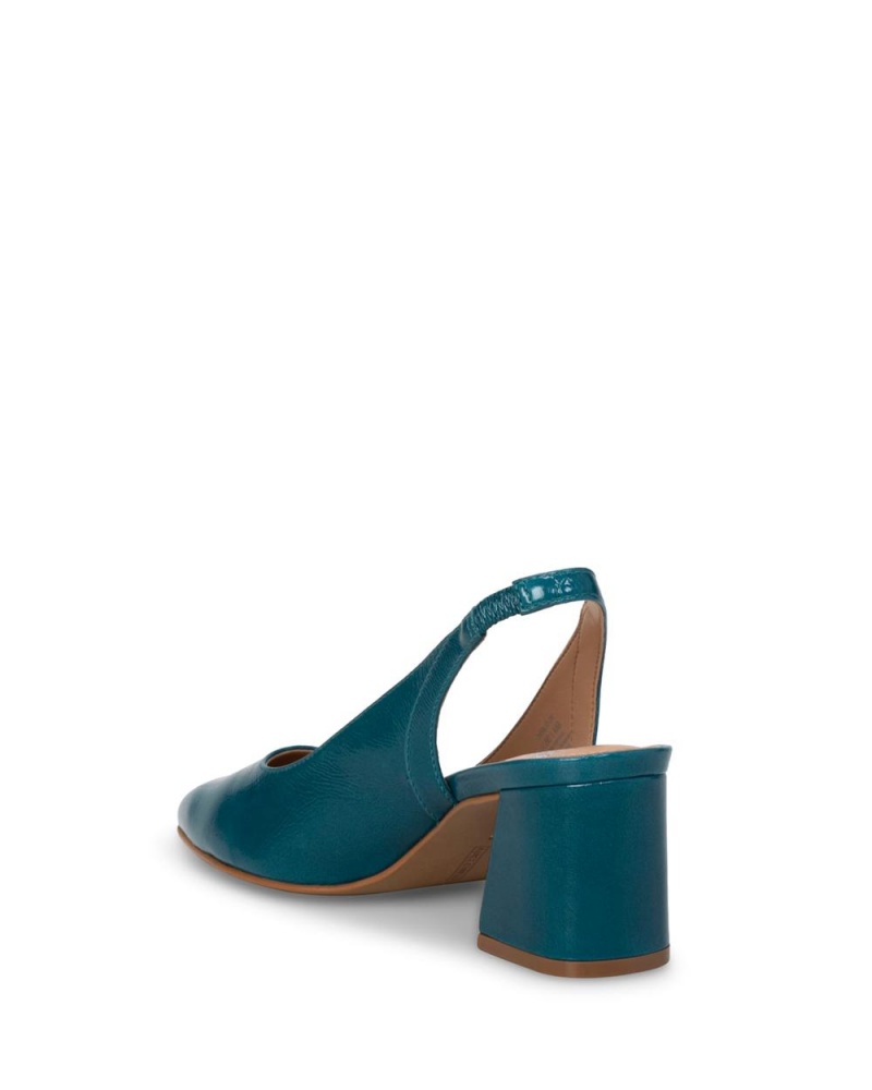 Vince Camuto Elaine Slingback Podpätky Damske Zelene Tmavo | ATDE-52931