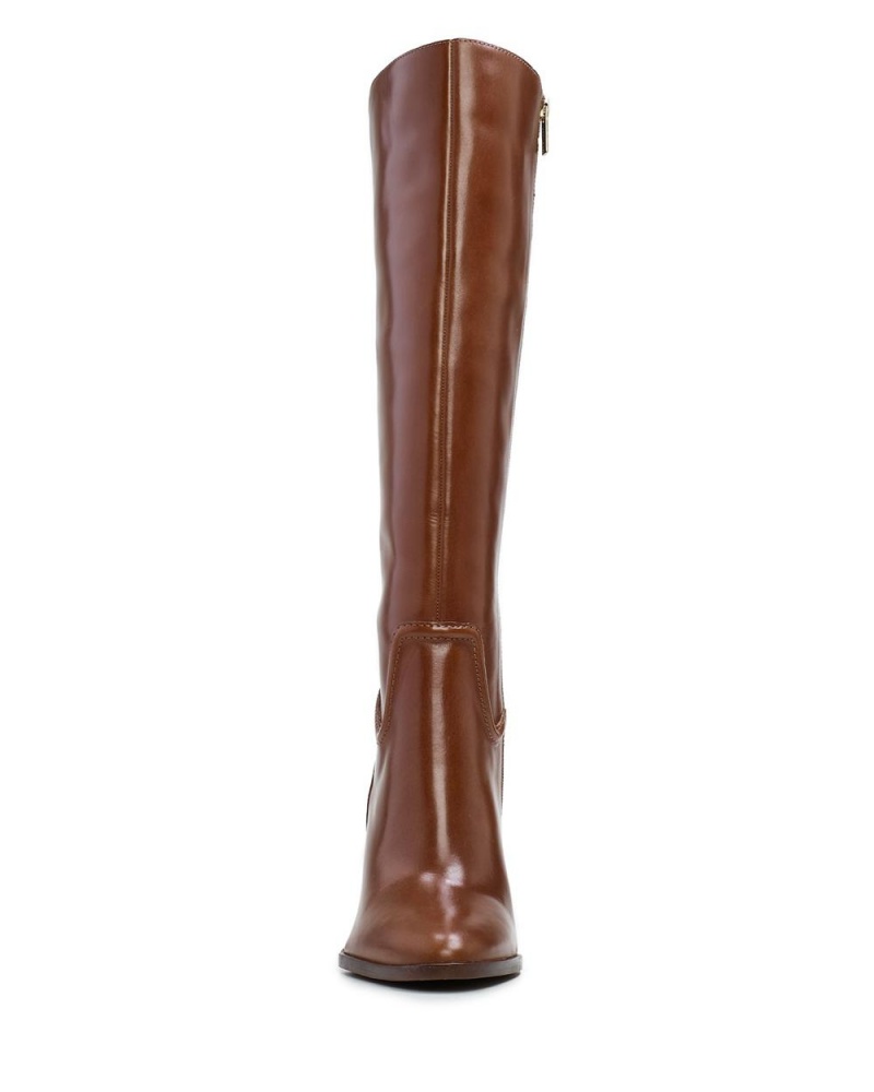 Vince Camuto Evangee Vysoke Cizmy Damske Hnede | XRBU-70642