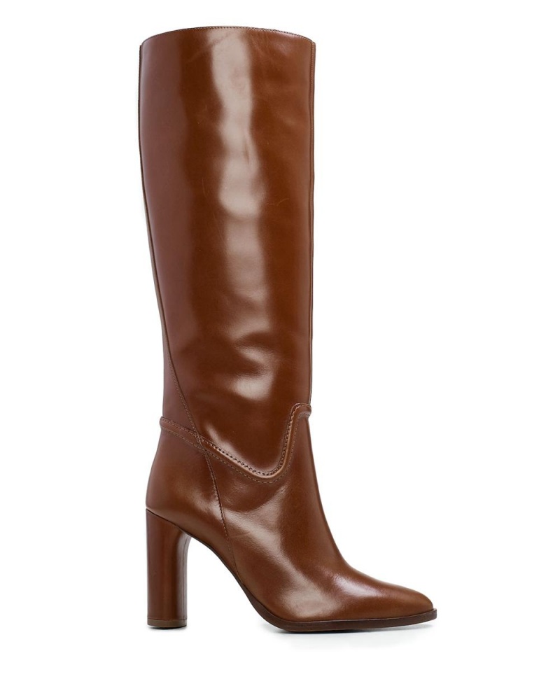 Vince Camuto Evangee Vysoke Cizmy Damske Hnede | XRBU-70642