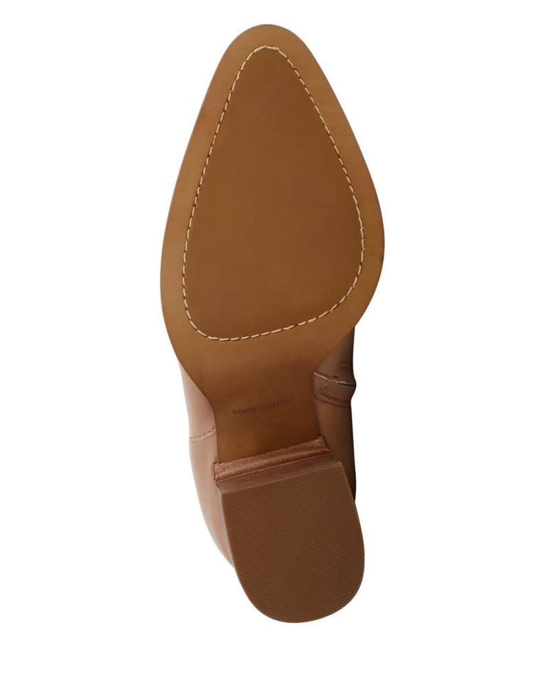 Vince Camuto Evronna Siroke Topanky-Calf Čižmy Nad Kolená Damske Béžové | XFKM-71348