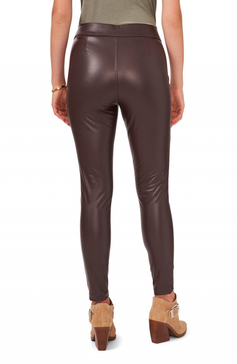 Vince Camuto Faux Kozene Leginy Damske Hnede Tmavo | FBPH-32976