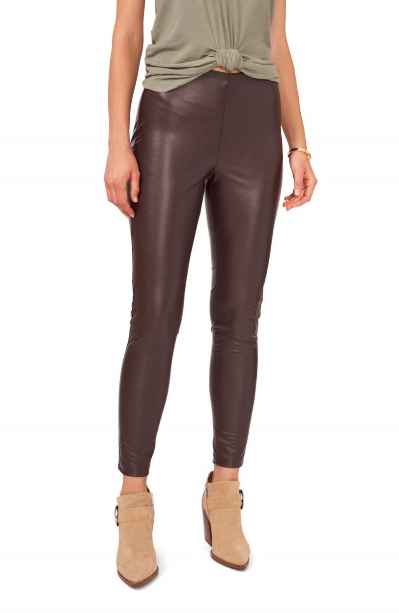 Vince Camuto Faux Kozene Leginy Damske Hnede Tmavo | FBPH-32976