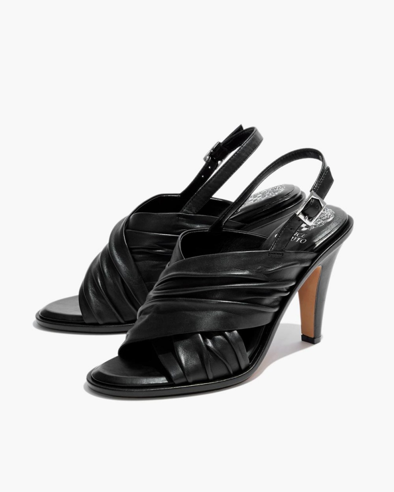 Vince Camuto Fencheli Sandale Damske Čierne | KUFI-32764