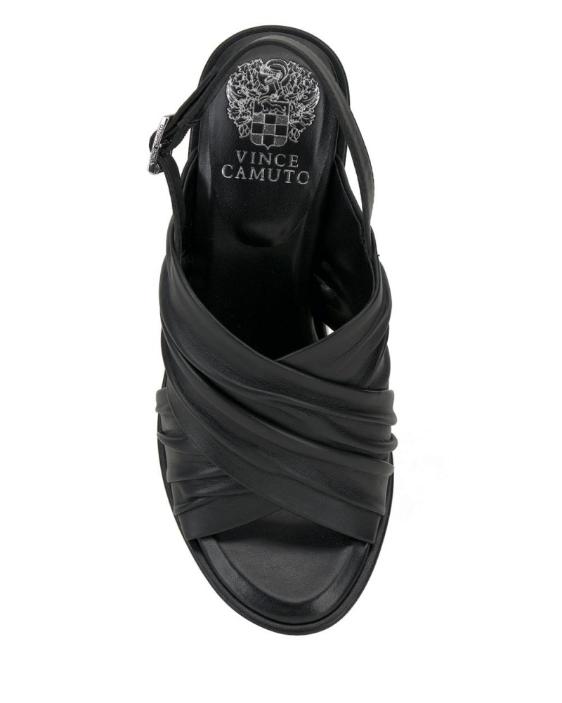 Vince Camuto Fencheli Sandale Damske Čierne | KUFI-32764