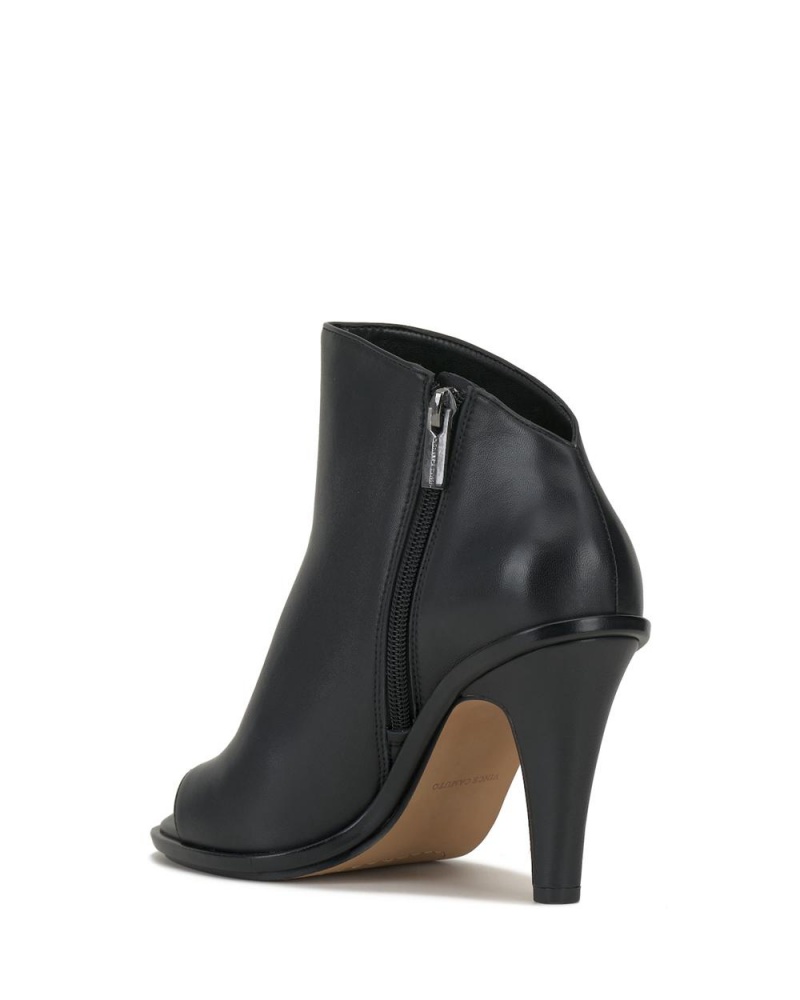 Vince Camuto Finndaya Peep-Spicou Kotnikove Topanky Damske Čierne | WJSL-39827