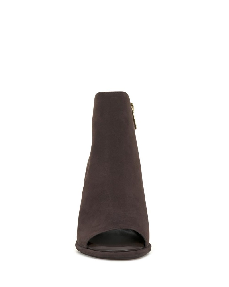 Vince Camuto Finndaya Peep-Spicou Kotnikove Topanky Damske Hnede | CQYU-26049