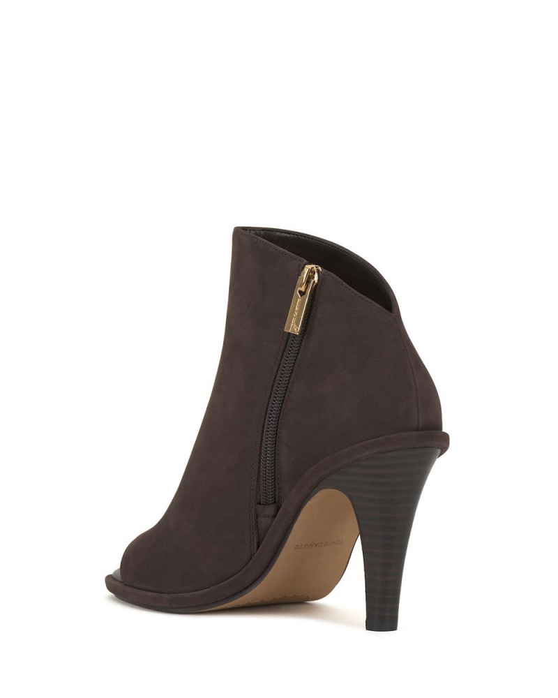 Vince Camuto Finndaya Peep-Spicou Kotnikove Topanky Damske Hnede | CQYU-26049